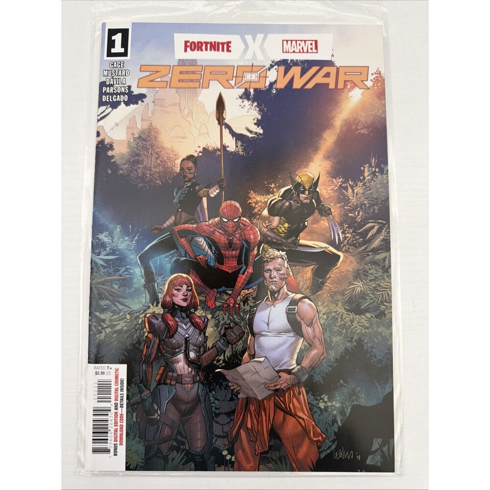Fortnite X Marvel Zero War #3 Cover A Leinil Yu 1st Print 2022 W/ Board + Sleeve